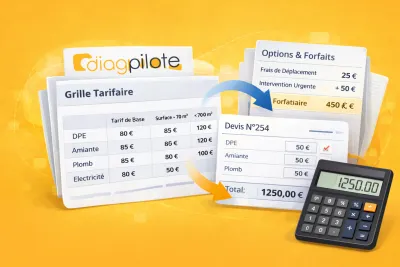 Tuto Comment modifier sa grille tarifaire - Diag Pilote