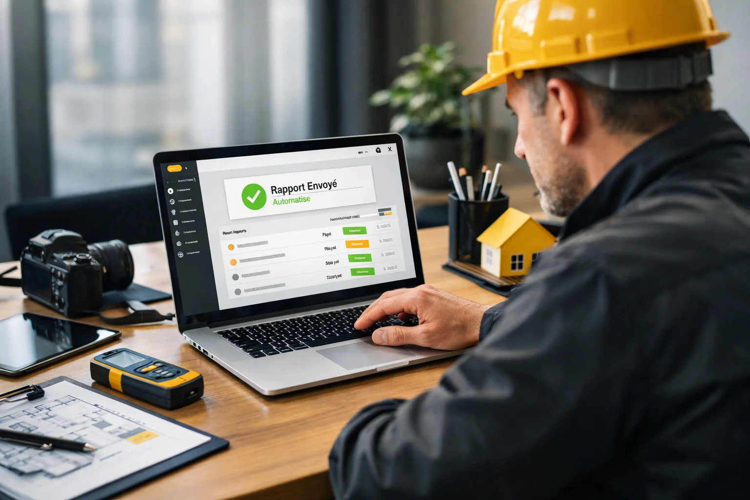 Automatisation envoyer rapport diagnostiqueur immobilier - Diag Pilote