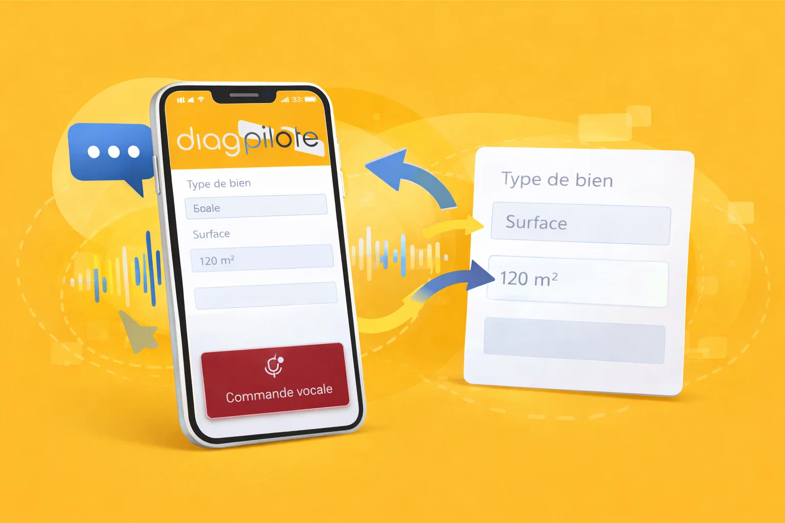 Tuto Comment creer un dossier par commande vocale - Diag Pilote